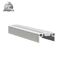 6063 silver aluminium tent frame keder profile for gazebos architecture